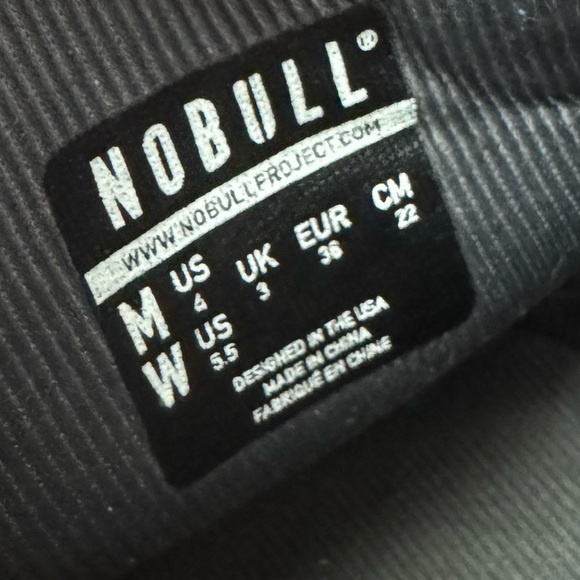 Nobull Outwork Superfabric Trainer High Top Gray Women’s 5.5 Men’s 4